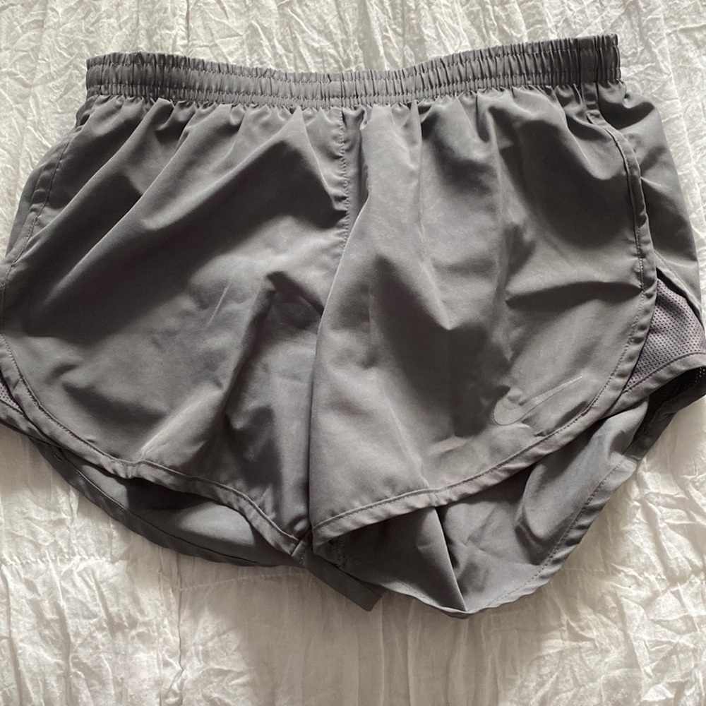 Womens running nike shorts grey
